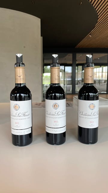 2022 primeur tasting at Château Dassault